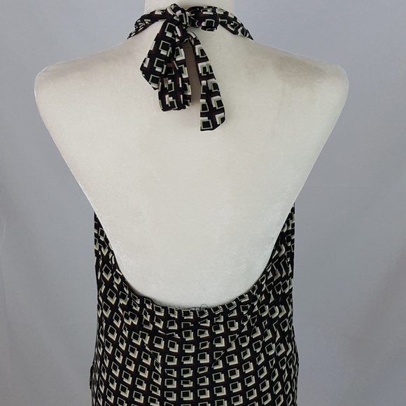 Vintage - Y2K Geometric Halter Top - Picture 4 of 6